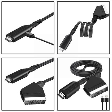 АУДИО КОНВЕРТЕР HDMI В SCART ПРОСТОЕ ПРЕОБРАЗОВАНИЕ