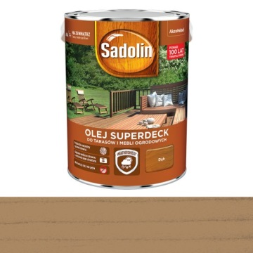 Sadolin Superdeck Olej do tarasów Dąb 5L