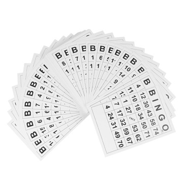 ZESTAW KART BINGO ALDULT 120 SZT