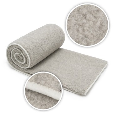 KOC WEŁNIANY 160x200 WEŁNA 100% MERYNOS AUSTRALIJS