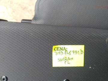 ШТОРКА БАГАЖНИКА VW SHARAN 7M3868791B