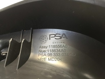 CITROEN C4 III OSŁONA PLASTIK KLAPY BAGAŻNIKA LEWY