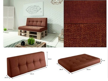 Комплект подушек-поддонов (VERONA SET 2_120x80+120x40)