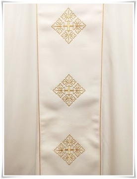 Готическая литургическая риза ECRU KOR/247/05
