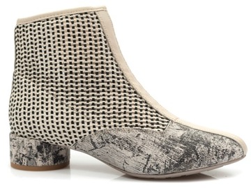 botki MACIEJKA skóra trzewiki damskie buty BOHO