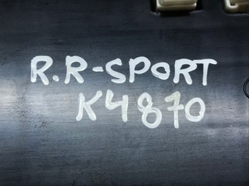 LAND ROVER RANGE SPORT L320 2008 PANEL KLIMATIZACE