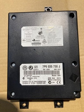 MODUŁ TELEFONU VW SKODA 7P6035730J