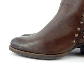 Кожаные туфли VENTURINI, размер 39\26 см.