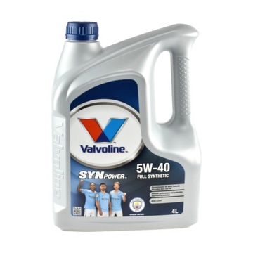 OLEJ VALVOLINE SYNPOWER 5W40 4L