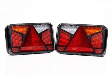 LAMPY przyczepy LED 7FUN NACZEPA KOMPLET IP68