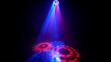 Skyway SK-1601 LED ROTO с эффектом гобо 8х3Вт