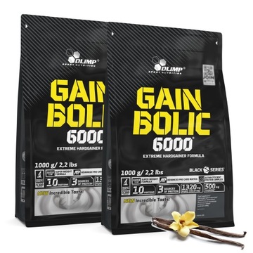 OLIMP GAIN BOLIC 6000 2000g WPC WHEY BIAŁKO MASA