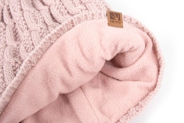 ЖЕНСКАЯ ЗИМНЯЯ ШАПКА С ПОМПОНОМ, ЮБКА И ПЕРЧАТКИ