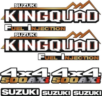 Наклейки на квадроцикл SUZUKI kingquad 450 700 750