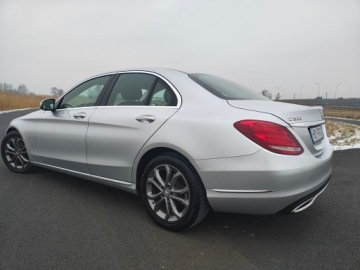 Mercedes Klasa C W205 Limuzyna 200 BlueTEC 136KM 2015 FULLLED NAVIGACJA KAMERA COFANIA WZÓR, zdjęcie 9