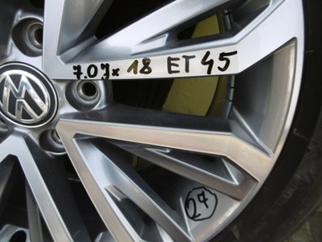КОЛЕСА ДИСКИ 2GA601025E 7J 18'' ET45 VW T-ROC