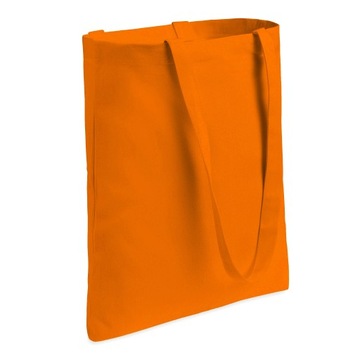 TORBA STRONG BAWEŁNIANA EKOLOGICZNA DRELICH ORANGE 150