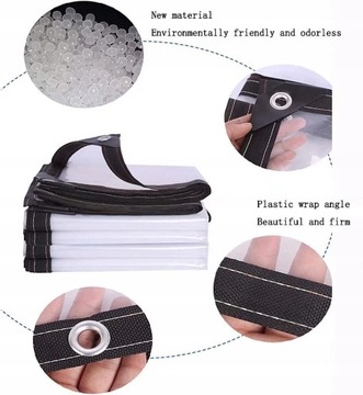 ВОДОНЕПРОНИЦАЕМЫЙ ПРОЗРАЧНЫЙ брезент для теплиц 2М/3М/4М