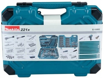 Набор инструментов 221 шт Makita E-10883