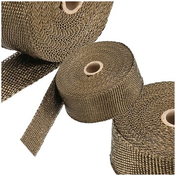 BANDAŻ TERMICZNY TAŚMA BAZALTOWA 30M/5CM + 6 OPASEK BALL-LOCK