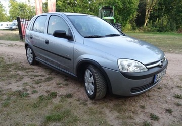 Opel Corsa C 1.2 ECOTEC 75KM 2003 Opel Corsa 1.2ben,klima,centralny zamek,oplacona gotowa do rej. 1.2 75KM, zdjęcie 1