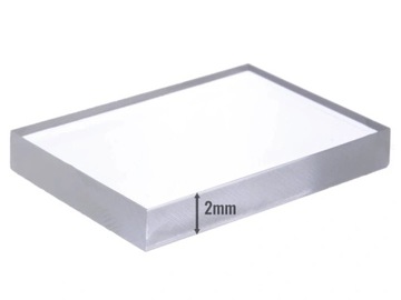 PLEXI / PLEKSI / PLEKSA / PLEXA - 40x20 cm - 2mm