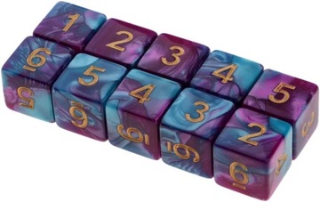 КОСТИ 1,6 СМ РПГ ВОСПОМИНАНИЯ ИЗ ГАЛАКТИКИ ШЕСТИГРАННЫЕ КОСТИ D6