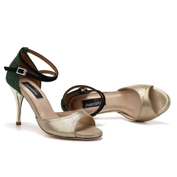 Танго высокие каблуки кожаная обувь 8,5 см