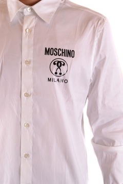 Moschino koszula męska casual Cotton : 77%, polyamide : 22%, tissue : 3%