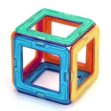 НАБОР МАГНИТНЫХ КОНСТРУКТОРОВ 119 EL МАГНИТНЫЕ ПЛАСТИНКИ ДЛЯ ДЕТЕЙ