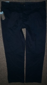 MARKS&SPENCER regular fit - MĘSKIE SPODNIE CHINO W42L29 pas 110cm NOWE