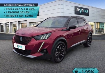 Peugeot 2008 II e-SUV Elektryczny 50kWh 136KM 2021 Peugeot 2008 e-2008 GT Sal PL Full Najbogatszy Pewny Gwarancja bat lat FV23