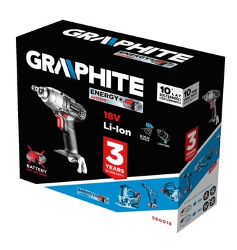 ГРАФИТОВЫЙ АККУМУЛЯТОРНЫЙ КЛЮЧ ENERGY+ 18 В