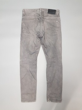 G STAR RAW szare spodnie jeansy męskie 32/32 pas 90