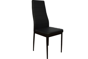 МАЛЕНЬКИЙ ЧЕРНО-БЕЛЫЙ комплект стол 80/120 и 4 стула