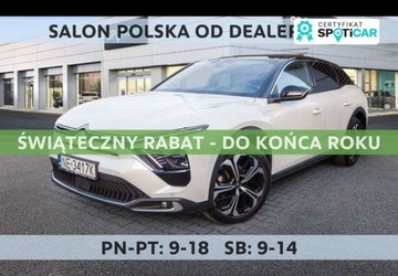 Citroen C5 III 2023 Citroen C5X C5 X 1.2 PureTech Shine EAT8 SalonPL FVat Bogata Wersja Od Reki