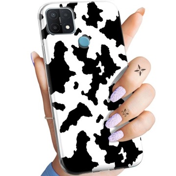 ETUI DO OPPO A15 / A15S WZORY KROWA ŁATY PLAMKI OBUDOWA POKROWIEC CASE
