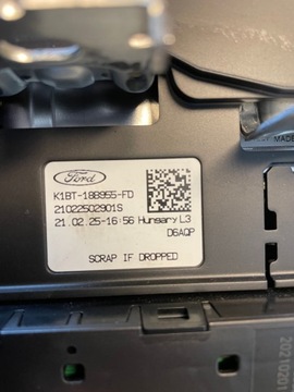 НАВИГАЦИОННЫЙ ПЛАНШЕТ TRANSIT CUSTOM LIFT SET 21