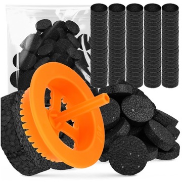 Заглушки из пенополистирола 67 мм Заглушки Диски 100 шт. | Резак для пенопласта