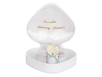 Подарочная коробка в форме сердца для часов для причастия