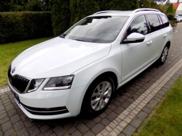 Skoda Octavia III Kombi Facelifting 2.0 TDI 150KM 2019 SKODA OCTAVIA 2,0 TDI 150 KM BEZWYPADKOWY LED DSG