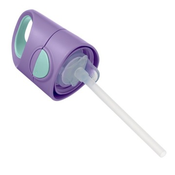 B.BOX Бутылка из тритана с соломинкой LILAC POP