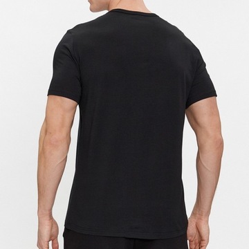 Emporio Armani t-shirt koszulka męska czarna v-neck 111849-4R717-07320 L