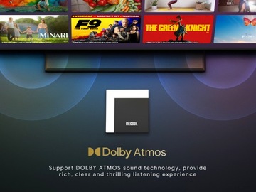 Android TV Box 11.0 KM7 Plus Smart TV Box 4K 2 ГБ 16 ГБ Поддержка 2,4G/5,0G/BT
