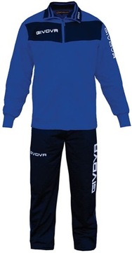 GIVOVA komplet dres męski bluza spodnie długie S