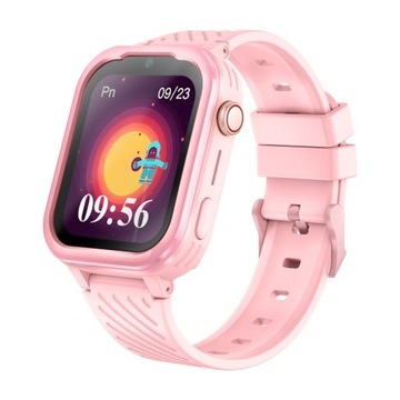 Smartwatch dziecięcy Garett Kids Essa 4G Różowy