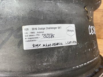 DISK HLINÍK DODGE OE 7.5" X 18" 5X115 ET 24