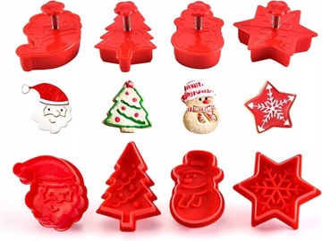Christmas Cookie pie Moulds Boże Narodzenie forma