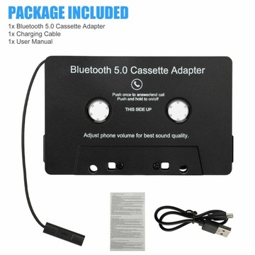 Беспроводная автомобильная кассета для смартфона Bluetooth 5.0