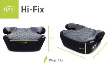 АВТОКРЕСЛО IsoFix 4Baby HI-FIX Автокресло